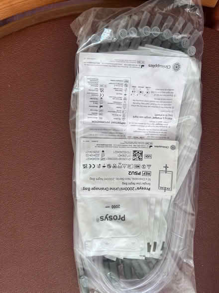 Photo of free Catheter bags/day and night bags. (Monkwick CO2) #4