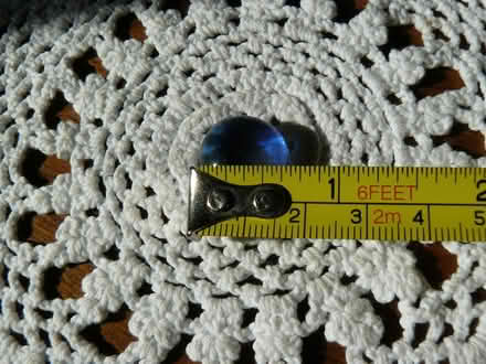 Photo of free Bag of new decorative blue pebbles (Woodside WD25) #3