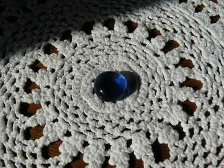 Photo of free Bag of new decorative blue pebbles (Woodside WD25) #2