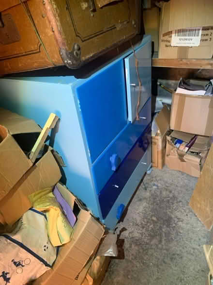 Photo of free Blue chest of draws (Crouch End N8) #1