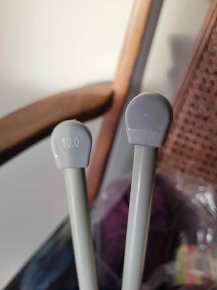Photo of free Wool and knitting needles (SO18) #2