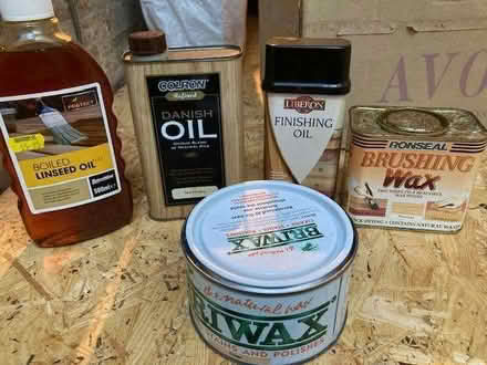 Photo of free Oils and wax for polishing wood (Poets MK40) #1