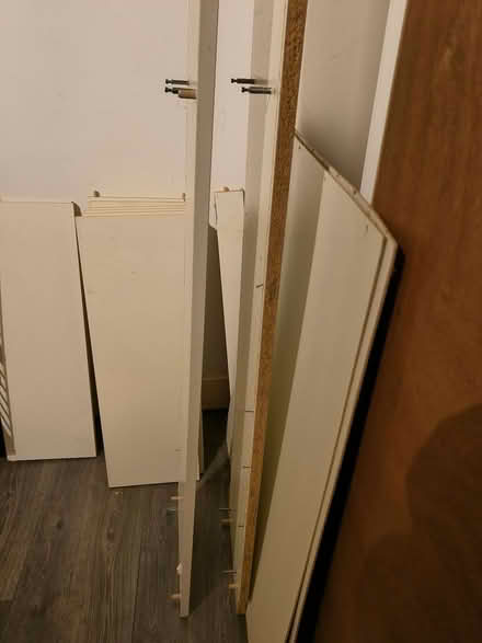 Photo of free Tall white IKEA bookcase (Earlswood RH1) #4