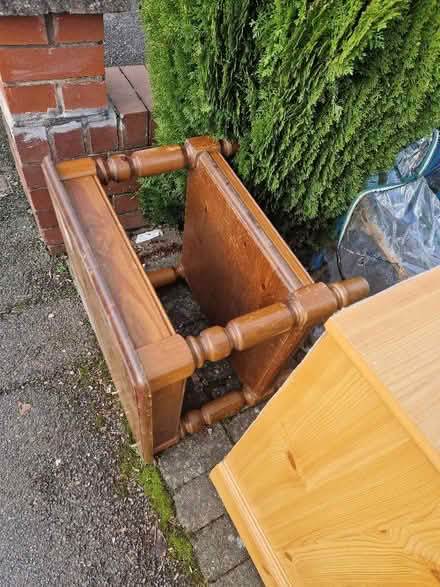Photo of free Various tables, bedside cabinet and garden greenhouse item (Sparkhill B13) #3
