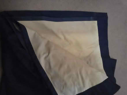 Photo of free Navy blackout curtains 228 x 137cms (Little Heath RG31) #2