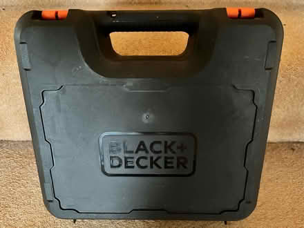 Photo of free Old empty plastic Black + Decker cordless drill case (Linslade LU7) #1