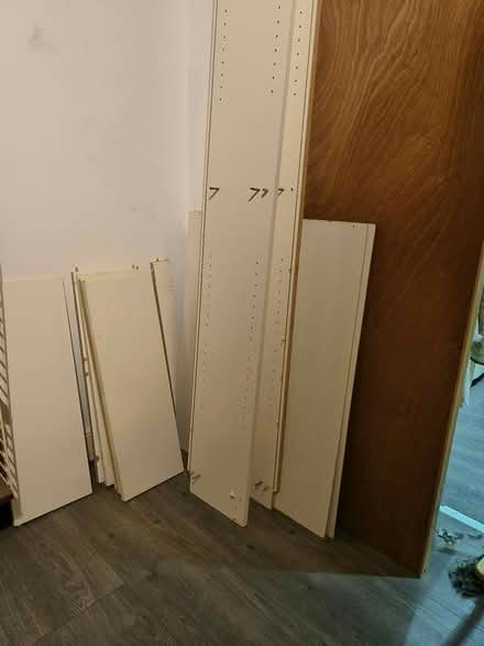 Photo of free Tall white IKEA bookcase (Earlswood RH1) #3
