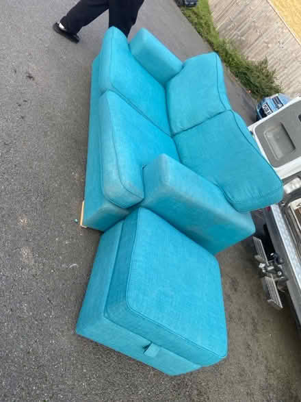 Photo of free sofa bed lots of life in it (S80 Worksop) #4