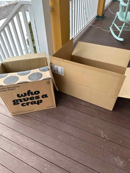 Photo of free 1 Large sturdy box (Watertown, MA) #1