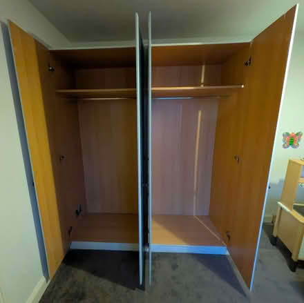 Photo of free 2 wardrobes - very solid (HP22 Halton Camp) #3