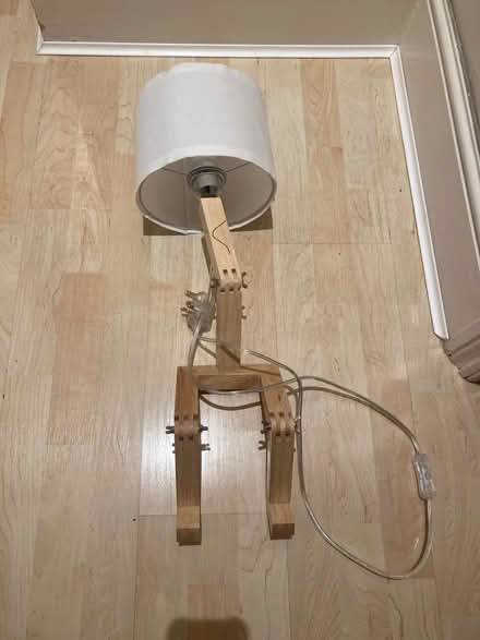 Photo of free Kids lamp - wooden (Stoke newington N16) #1