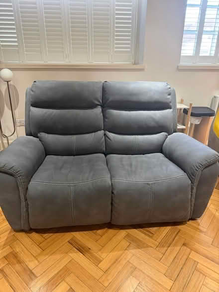 Photo of free Recliner sofa two seats (Palmers Green N13) #1