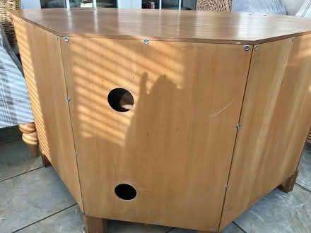 Photo of free Solid oak TV unit (Finstock ox7) #3