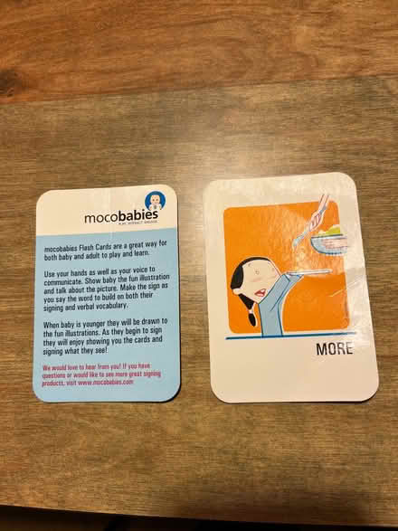 Photo of free Sign language cards (Niles) #3