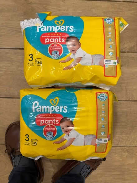 Photo of free Two packs Pampers PANTS size 3 (Florence park OX4) #1