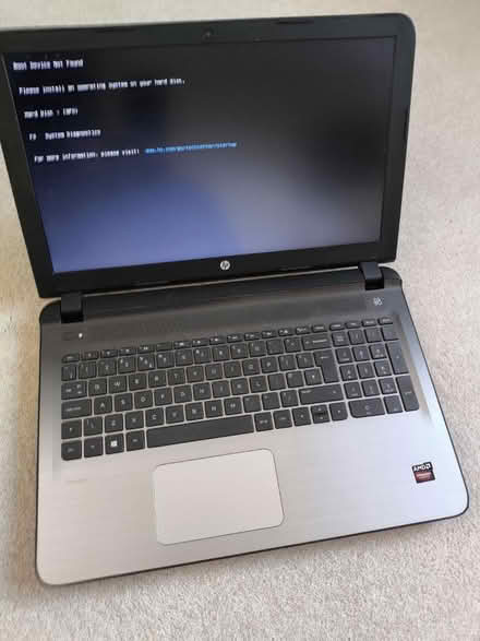 Photo of free Laptop (NO OPERATING SYSTEM) (Capel St. Mary IP9 2H*) #1