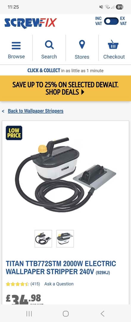 Photo of wallpaper stripper (GL51 Cheltenham) #1