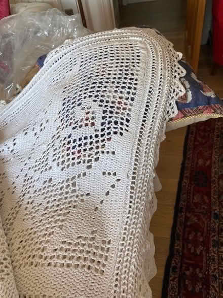 Photo of free Antique crochet bedcover (Malvern WR14) #2