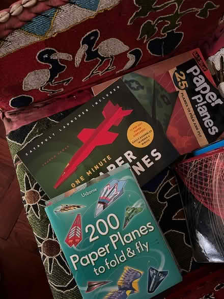 Photo of free 3 Paper airplane books (West London W11) #1