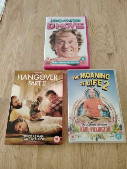 Photo of free DVDs (Horeshay) #1