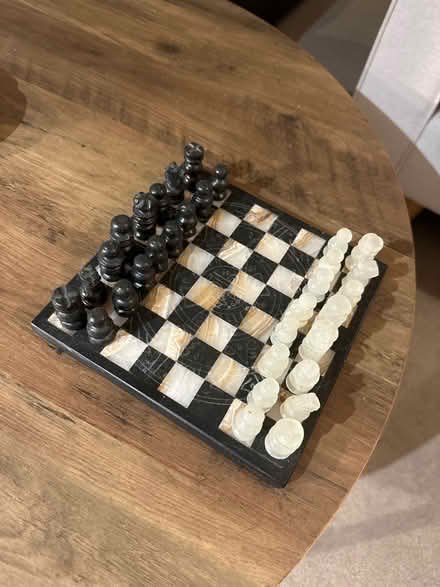 Photo of free Small soapstone chess set (Twickenham Centre) #1