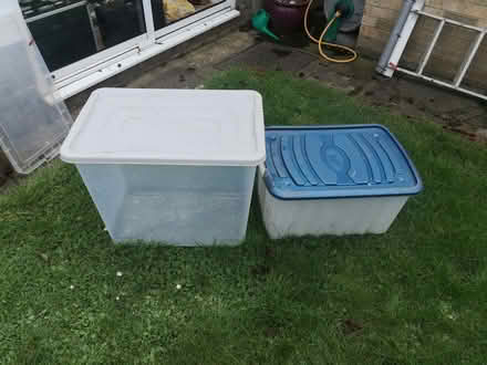 Photo of free 2 plastic containers (CT10) #1