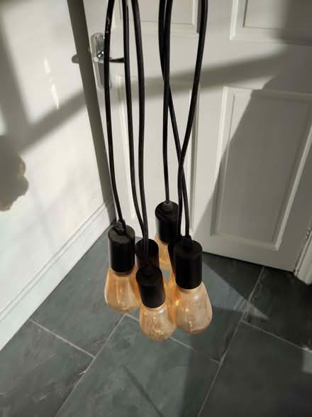 Photo of free Light fitting: pendulum bulb 'chandelier' (Howdon NE28) #2