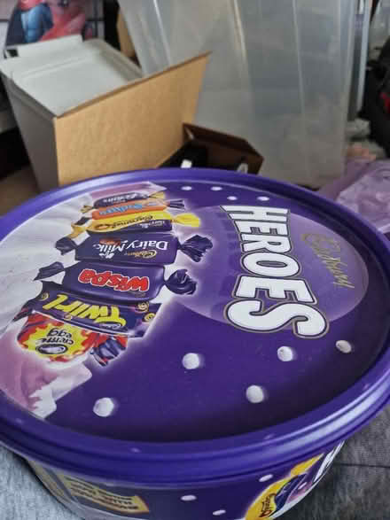 Photo of free Empty Chocolate plastic tub (Sparkhill B13) #1