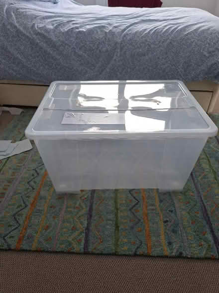Photo of free Large box with lid (Dronfield Woodhouse S18) #1