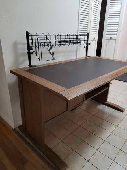 Photo of free Mid size desk with organizer (Fairwood Greens, Renton) #2