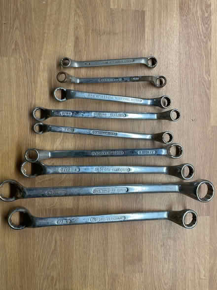 Photo of free Selection of imperial ring spanners (Cookham SL6) #1