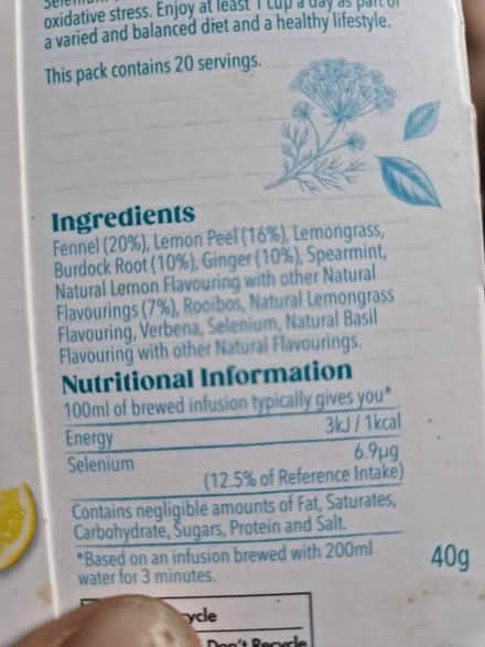 Photo of free Twinings 'detox' tea bags (Wigmore HR6) #2