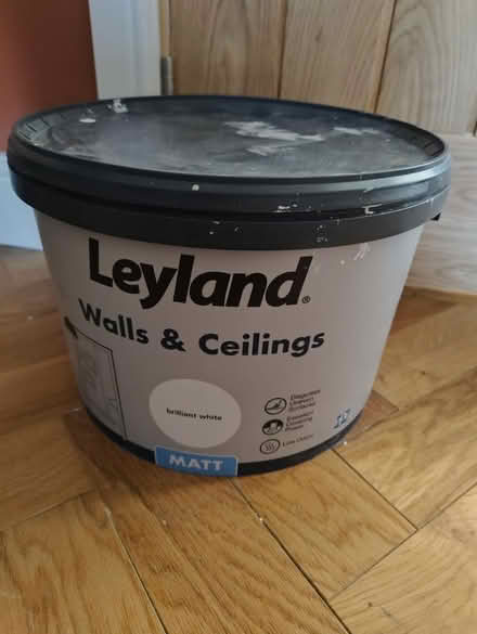 Photo of free Leyland walls & ceilings paint (Weaverham) #1