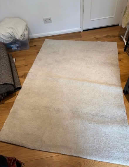 Photo of free IKEA white carpet (Earls Court) #2