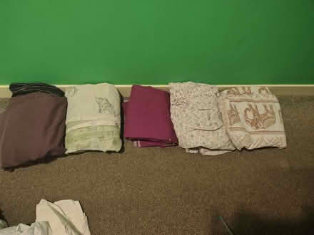 Photo of free Mixture of 5 king size duvet covers & 8 sheets and mor (Gorgie EH11) #2