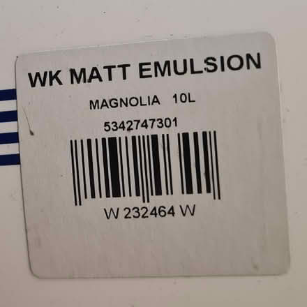 Photo of free 10L Tub of Magnolia Matt Emulsion (Longden SY5) #2
