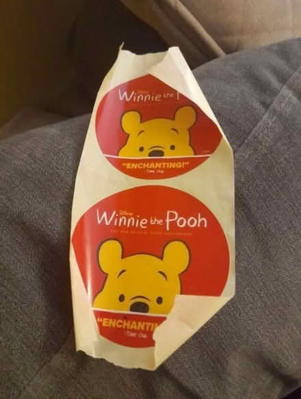 Photo of free 2 winning the Pooh stickers (Buckingham Park HP19) #1