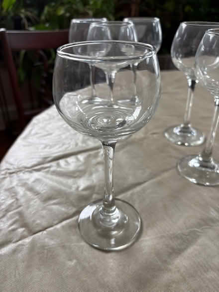 Photo of free Set of six wine glasses (Drexel Hill) #2
