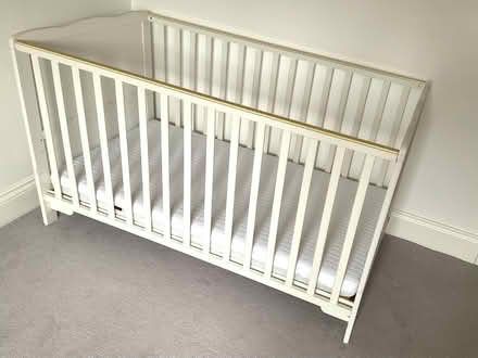 Photo of free Cot Bed and Mattress (North Shields Fish Quay NE29) #1