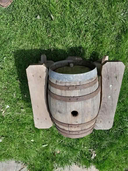Photo of free Barrel and stand (TA4) #2