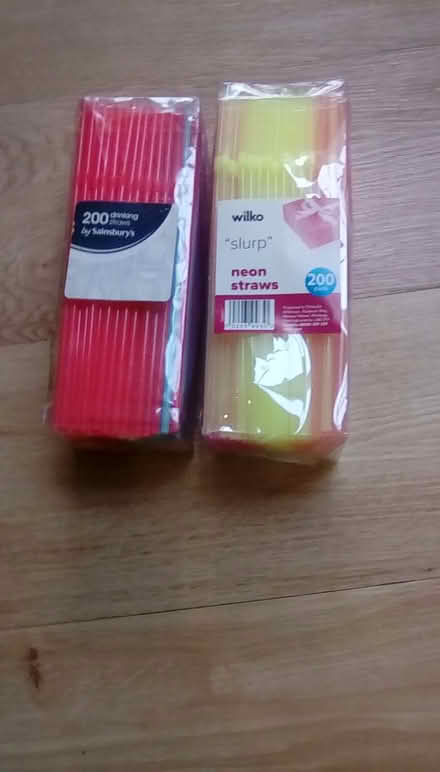 Photo of free Two packs of drinking straws (Priorslee TF2) #1