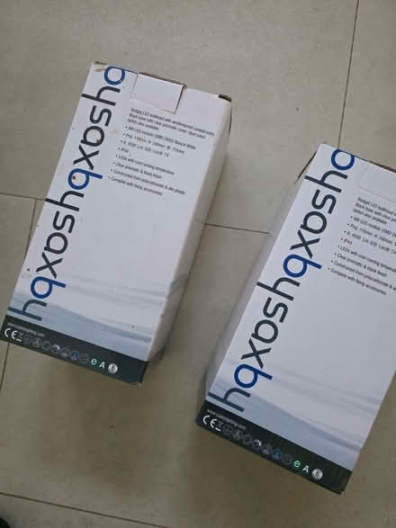 Photo of free Two Saxby Avit LED Bulkhead Lights, new, in original packagi (Skipton BD23) #2