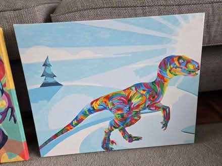 Photo of free Dinosaur Canvases (Kempshott, Basingstoke) #2