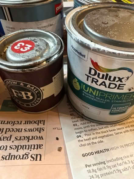 Photo of free Assorted paint pots (Stretton, Rutland LE15 7) #3