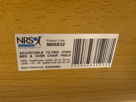 Photo of free Adjustable table (BT15) #3