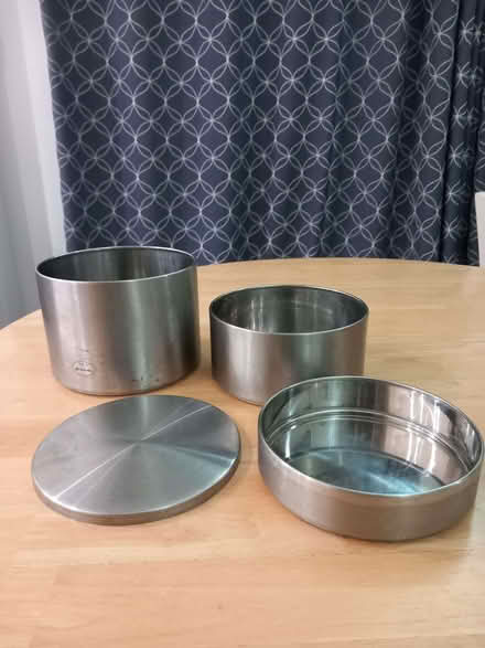 Photo of free Ikea 3-piece stacking storage container (Shrivenham SN6) #2
