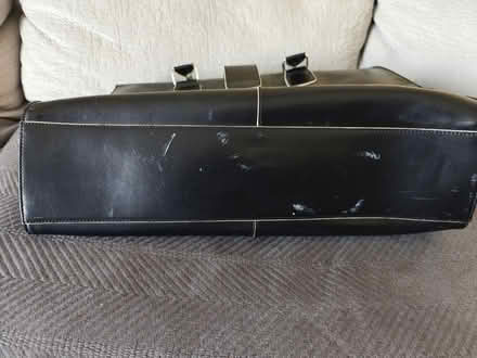 Photo of free Black Leather Bag (Near 92nd and Sheridan) #4