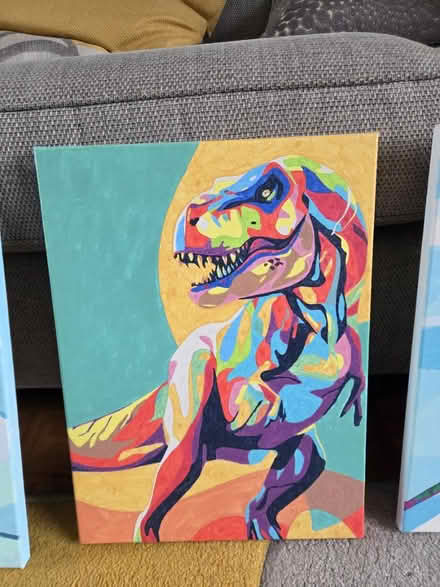 Photo of free Dinosaur Canvases (Kempshott, Basingstoke) #4
