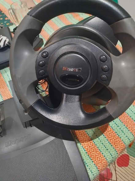 Photo of free Microsoft SideWinder Force Feedback Gaming Wheel (Ringmer BN8) #1