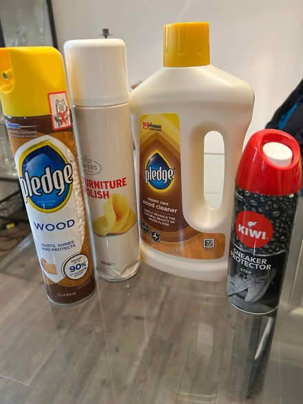 Photo of free Furniture polish, wood cleaner & sneaker protector (Loanhead EH20) #1